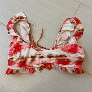 AERIE tie bikini top size M